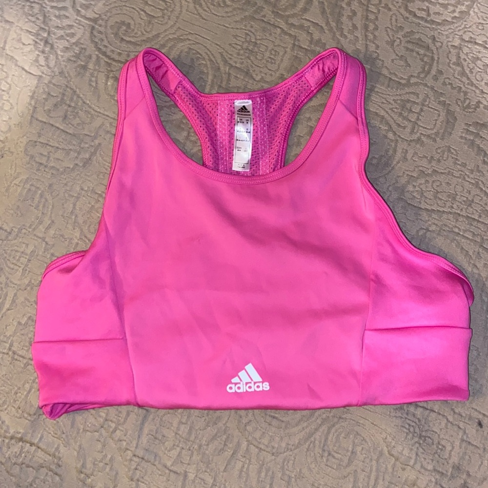 Hot Pink Sports Bra (Adidas)! NWOT